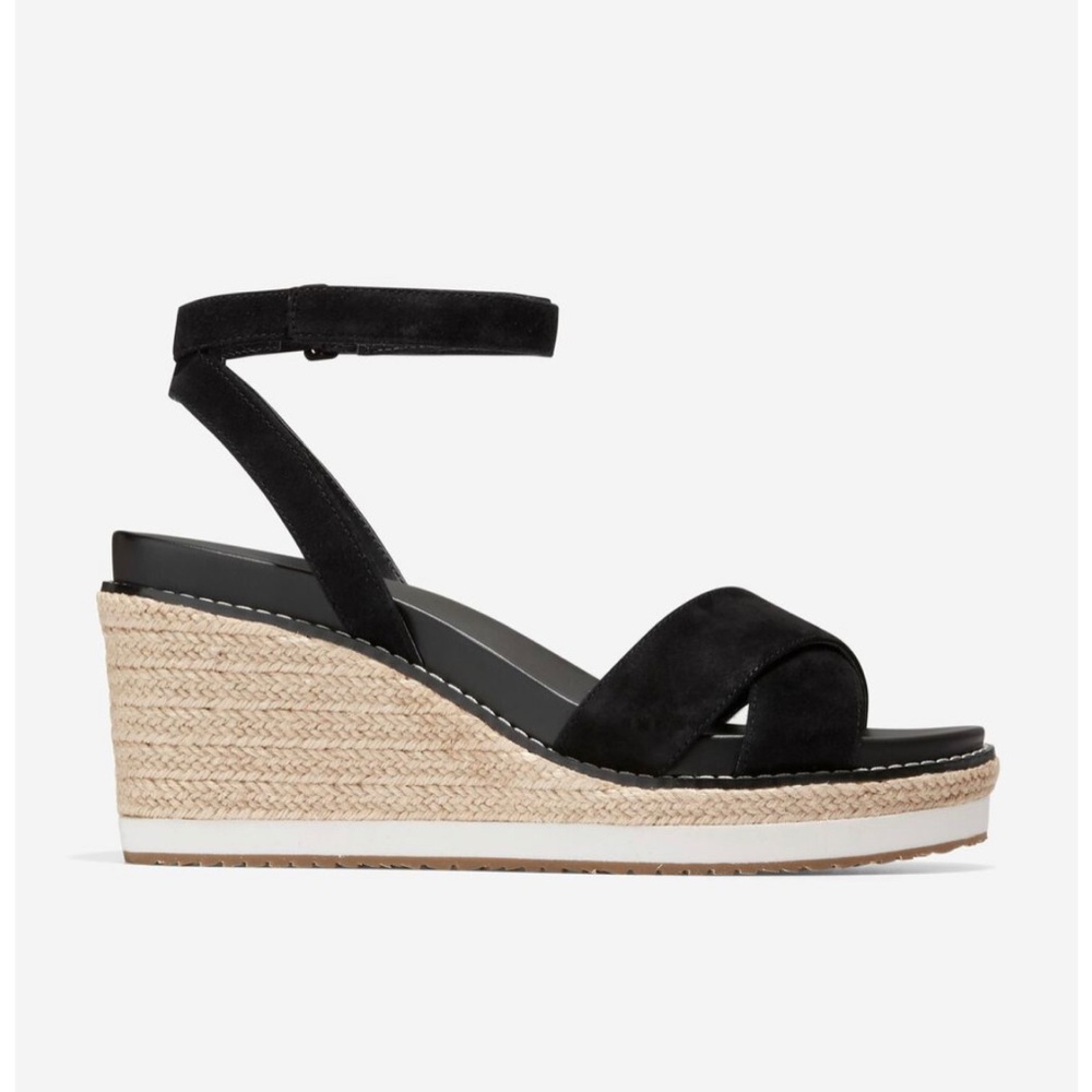 NWT Cole Haan Cloudfeel Espadrille Wedge Sandal